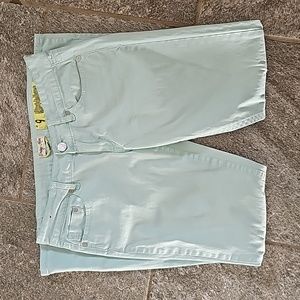 Indigo Rein Skinny size 9 - light teal color